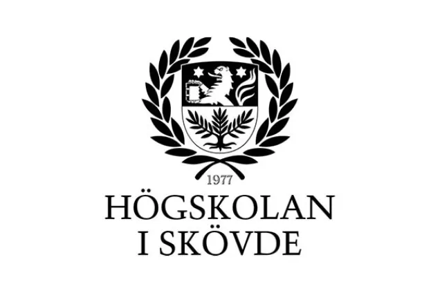 Logo of University of Skövde. Illustration.