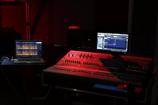 Recording studios at IAC. Photo.